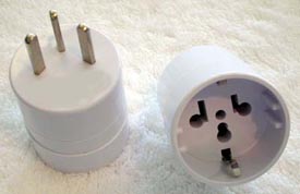 ISR-E international plug adapter — Israel