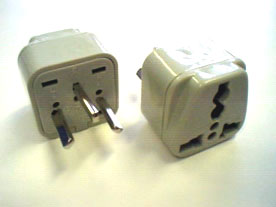 ISR-U international plug adapter — Israel
