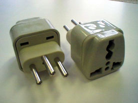 SWZ-U international plug adapter — Switzerland