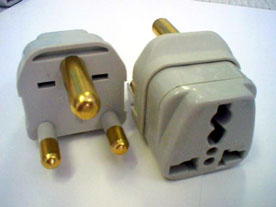 SAF-U international plug adapter — South Africa