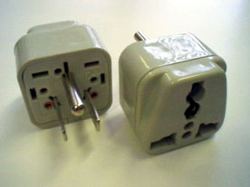 USA-U international plug adapter — North America, parts of South America