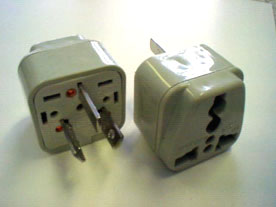 AUS-U international plug adapter — Australia, China