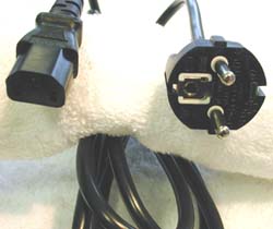 EUR-S power cord — Continental Europe