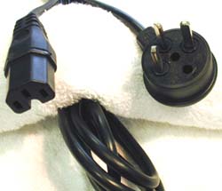 ISR-S power cord — Israel
