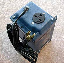 SU1500 voltage transformer — 1500 watt — 6.5 amp — 1.5 kva (grounded)