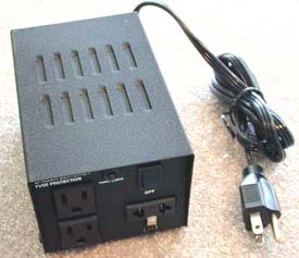 UD500 voltage transformer — 500 watt — 2.15/4.3 amp